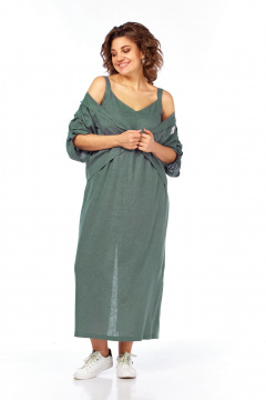 Блуза, сарафан Диомант 2060 зелень - фото 5