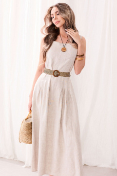 Платье Golden Valley 44028-2 серый - фото 2