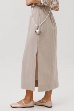 Блуза, юбка Gizart 5395 олива - фото 3