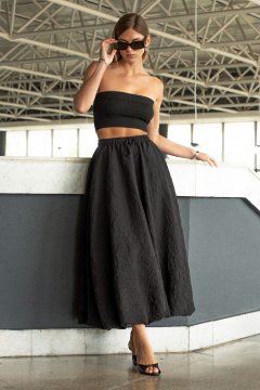 Юбка SILVERSPICE S-4510 черный - фото 1