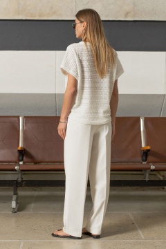 Блуза SILVERSPICE S-7513-1 молоко - фото 2