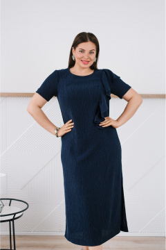 Платье TAEMNA 25009 синий - фото 3
