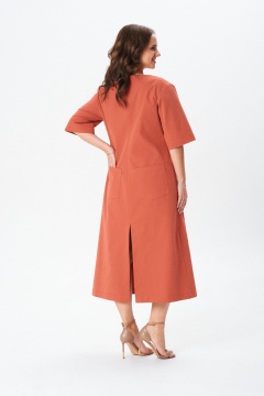 Платье TVIN 7848 карамель - фото 5