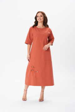 Платье TVIN 7848 карамель - фото 2