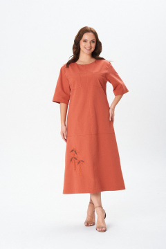 Платье TVIN 7848 карамель - фото 1