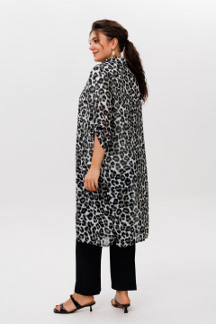 Кардиган Anelli 1529 теневой_зверь - фото 3