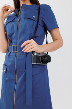 Платье Anelli 1587 голубое_озеро - фото 2