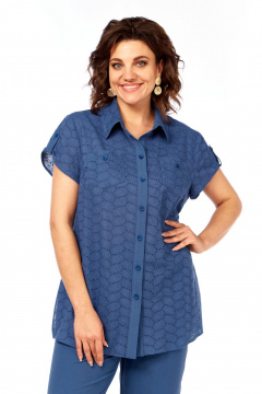 Брюки, рубашка Tensi 397 джинс - фото 4