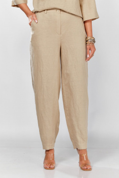 Брюки MALI 325-062 бежевый - фото 4