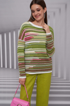 Джемпер Barbara Geratti С4668BG яблоко/фуксия - фото 2