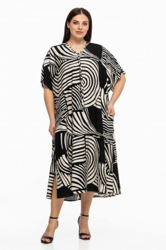 Платье Avila 0998 черный - фото 1