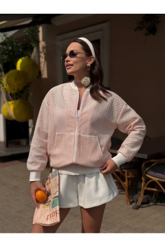 Жакет Dilana VIP 2103 светло-персиковый - фото 1