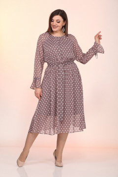 Lady Style Classic 2204 кофе+мелкий_горох