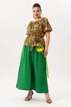 Юбка Andina 304-10 изумруд - фото 1