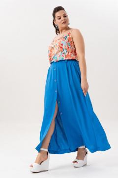 Юбка Andina 304-3 индиго - фото 3