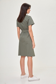 Платье Anelli 1587 исландский_мох - фото 5