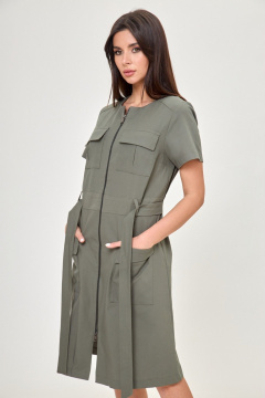 Платье Anelli 1587 исландский_мох - фото 2