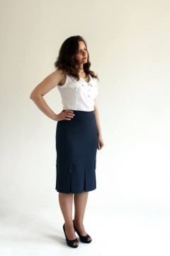 Faldas М-08 синий