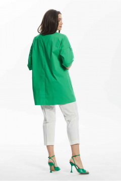 Блуза Mislana 887бл зеленый - фото 4