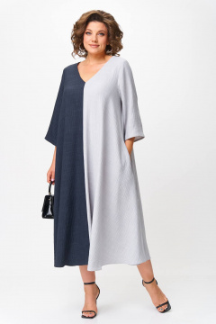 Платье Anastasia 1243.1 сине-голубой - фото 4