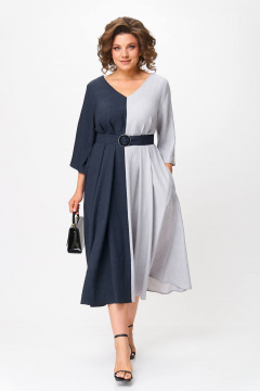 Платье Anastasia 1243.1 сине-голубой - фото 1