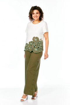 Rishelie 989 олива-белый