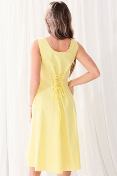 Платье Golden Valley 44229 желтый - фото 4