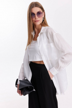 Блуза Elady 4600 белый - фото 4