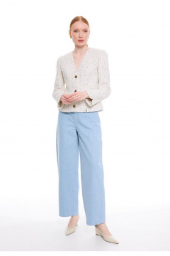 Жакет DEVITA 4028 молочный - фото 2