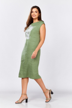 Платье MALI 425-065 зеленый - фото 5
