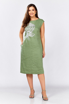 Платье MALI 425-065 зеленый - фото 1