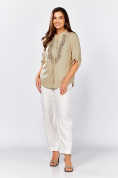 Блуза MALI 625-076 бежевый - фото 1
