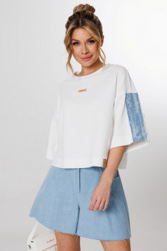 Шорты Faufilure C940 голубой - фото 3