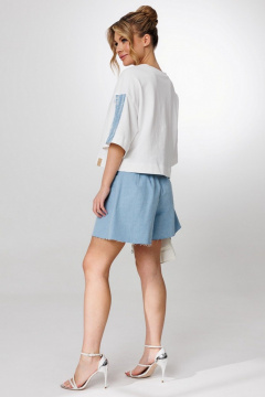 Шорты Faufilure C940 голубой - фото 2