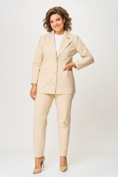 Брюки, жакет Rumoda 2073 бежевый - фото 2