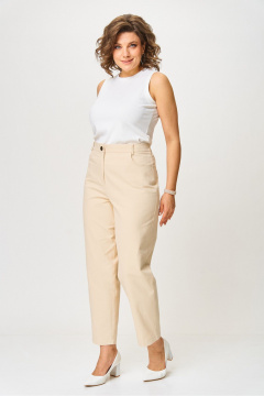 Брюки Rumoda 2192 бежевый_new - фото 4