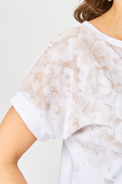 Джемпер Rumoda 2258 капучино_белый - фото 5