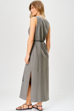 Платье Laikony L-192-3 графит - фото 3