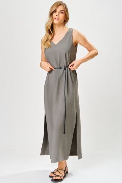 Платье Laikony L-192-3 графит - фото 2