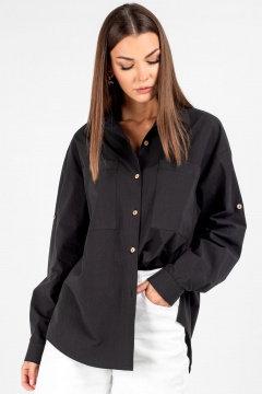 Блуза VIZAVI 723 черный - фото 4