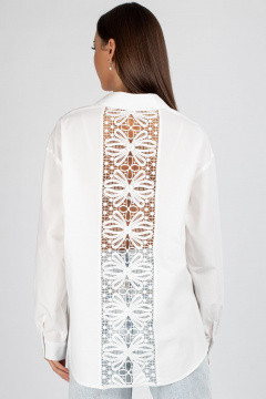 Блуза VIZAVI 723 молочный - фото 3