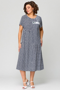 Платье Мишель стиль 1281-1 т.синий - фото 2