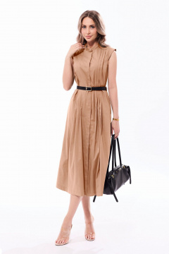 Платье Golden Valley 44118 темно-бежевый - фото 1