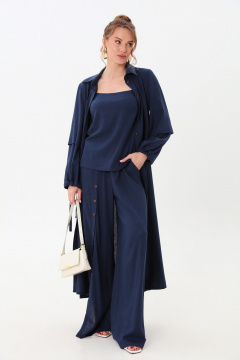 Брюки NikVa 977-3 индиго - фото 2