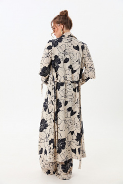 Брюки, кардиган, топ NikVa 976-5 лилии - фото 3