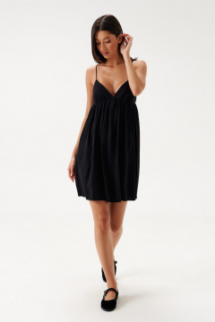 Платье а-симметричного кроя, с резинкой, женственное ANNETE A3568 - фото 2