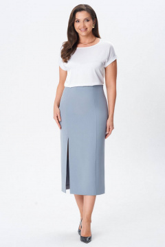 Юбка IVARI 510 серый - фото 1