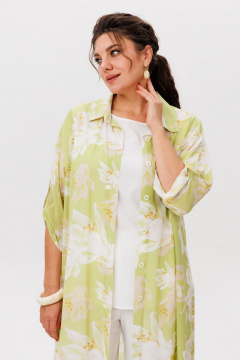 Кардиган Anelli 1529 фисташковое_джелато - фото 3