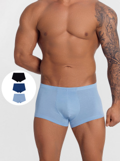 Трусы Mark Formelle 411122-3/25-5126Ц-5 пыльный_голубой_полуночный_синий_черный - фото 4