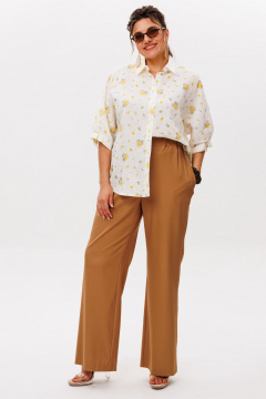 Брюки Anelli 1581 цвет_оленьей_кожи - фото 2